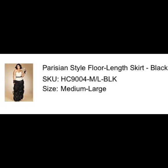 Parisian Steampunk Maxi Skirt - Picture 5 of 6